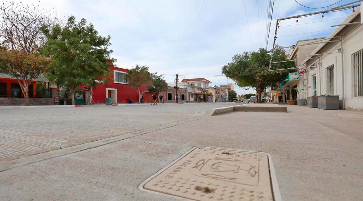 Entregan obras de rehabilitación en calles del Centro Histórico de La Paz