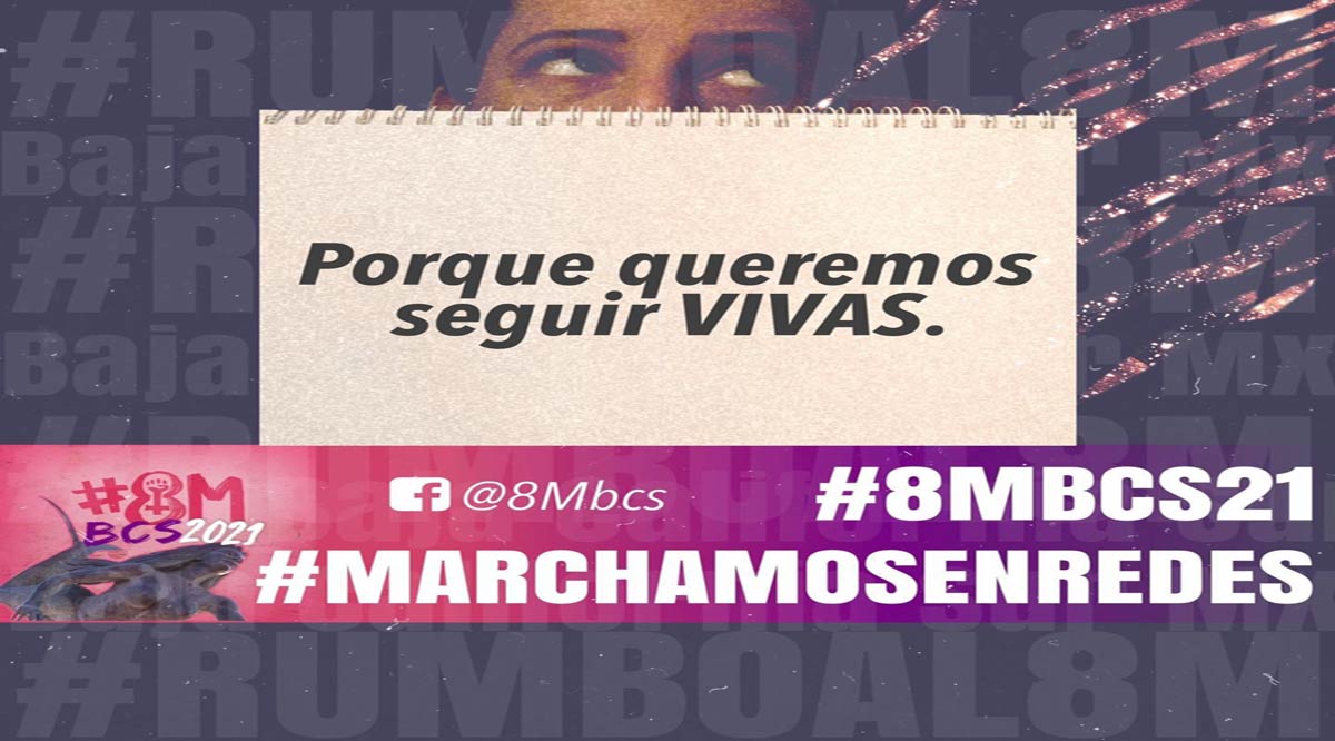 Habrá protestas de mujeres de BCS en 4 municipios