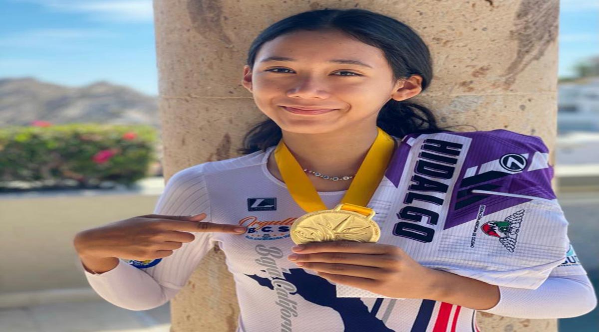 Confirma Nabienka García su liderazgo en MTB