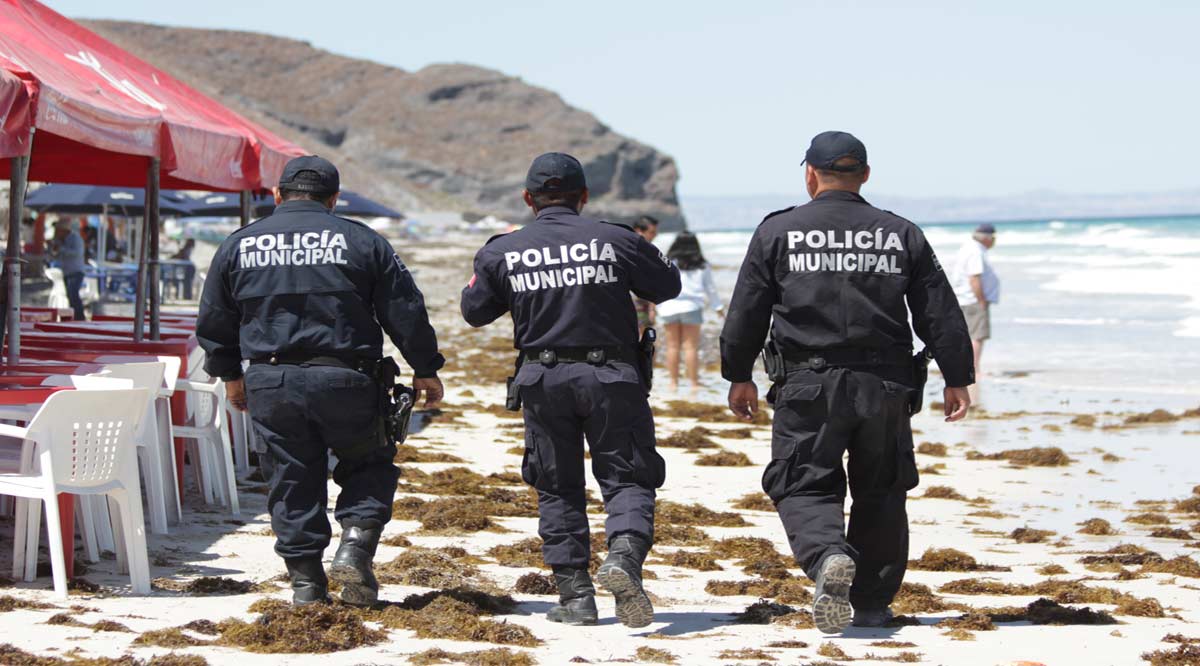 Participarán 250 elementos de la Policía de La Paz en el Operativo de Semana Santa 2021