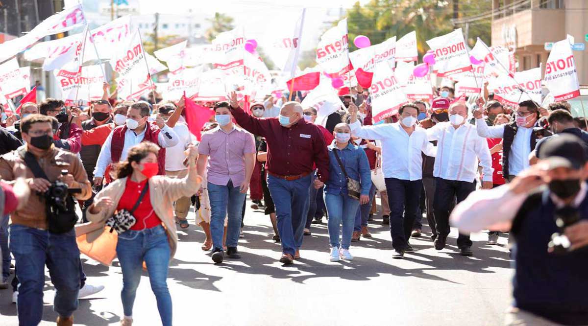 Se registró Víctor Castro como candidato a Gobernador de BCS