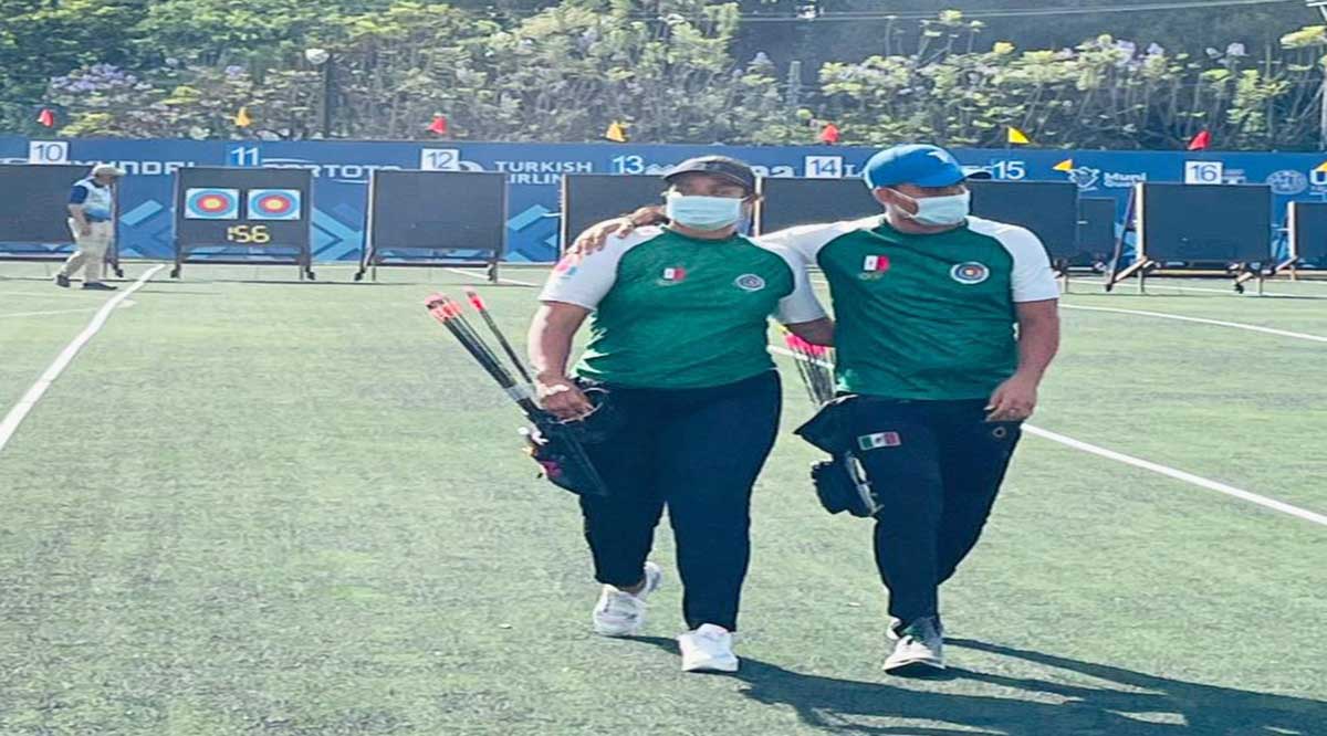 Pasó a la final Antonio Hidalgo en equipo mixto en la Copa Mundial de Tiro con Arco