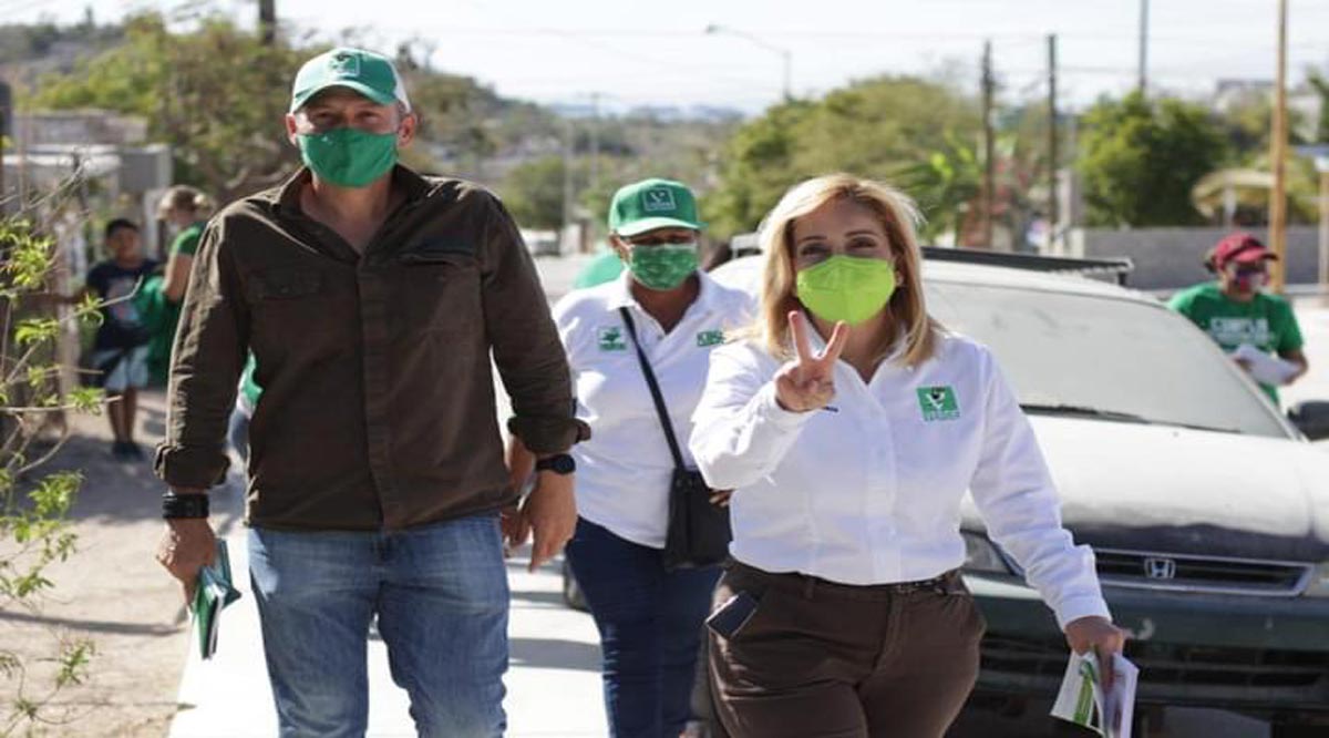Denuncia Azucena Meza obligan a trabajadores del Ayuntamiento de La Paz a que acudan a eventos de Milena Quiroga