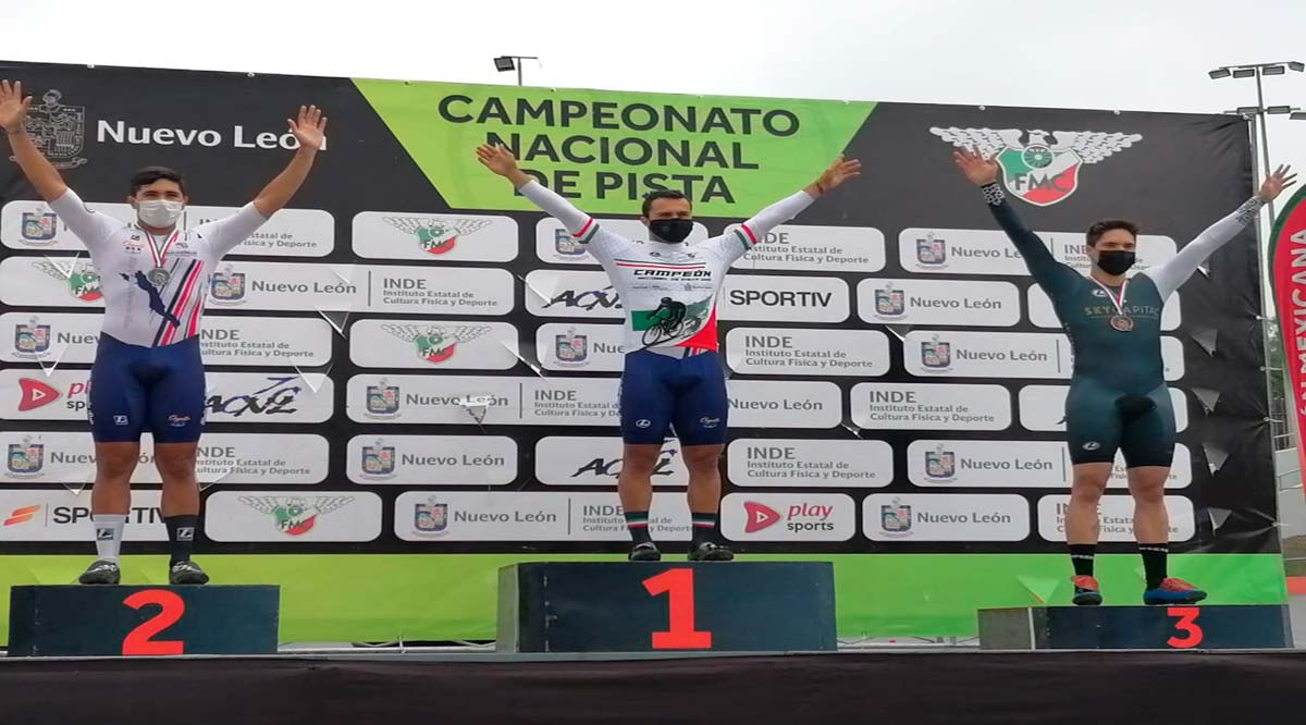 Supremacía de BCS en el keirin en el Campeonato Nacional de Pista
