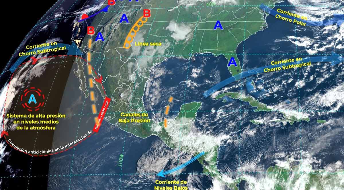 Se pronostican temperaturas de entre 35° y 40° en BCS Se pronostican temperaturas de entre 35° y 40° en BCS