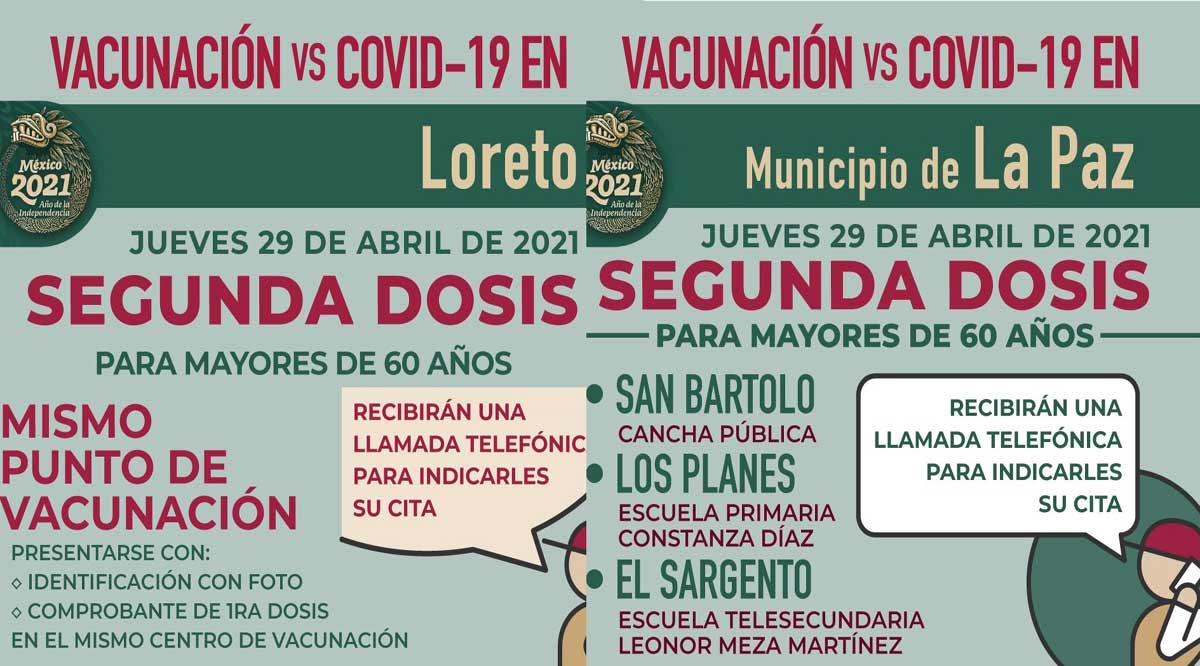 Finalmente llega la segunda dosis de vacuna contra Covid-19 para adultos mayores de Loreto