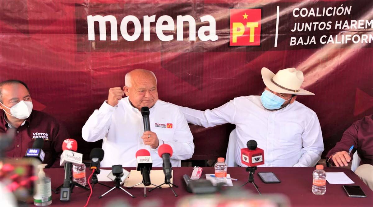 Se decide ex Alcalde panista de Comondú por Morena y Víctor Castro