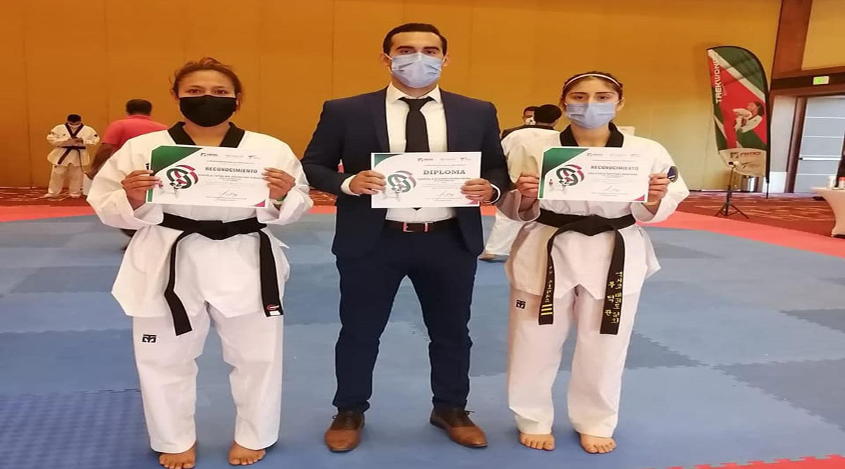 Obtienen plata y bronce taekwondoinas de BCS