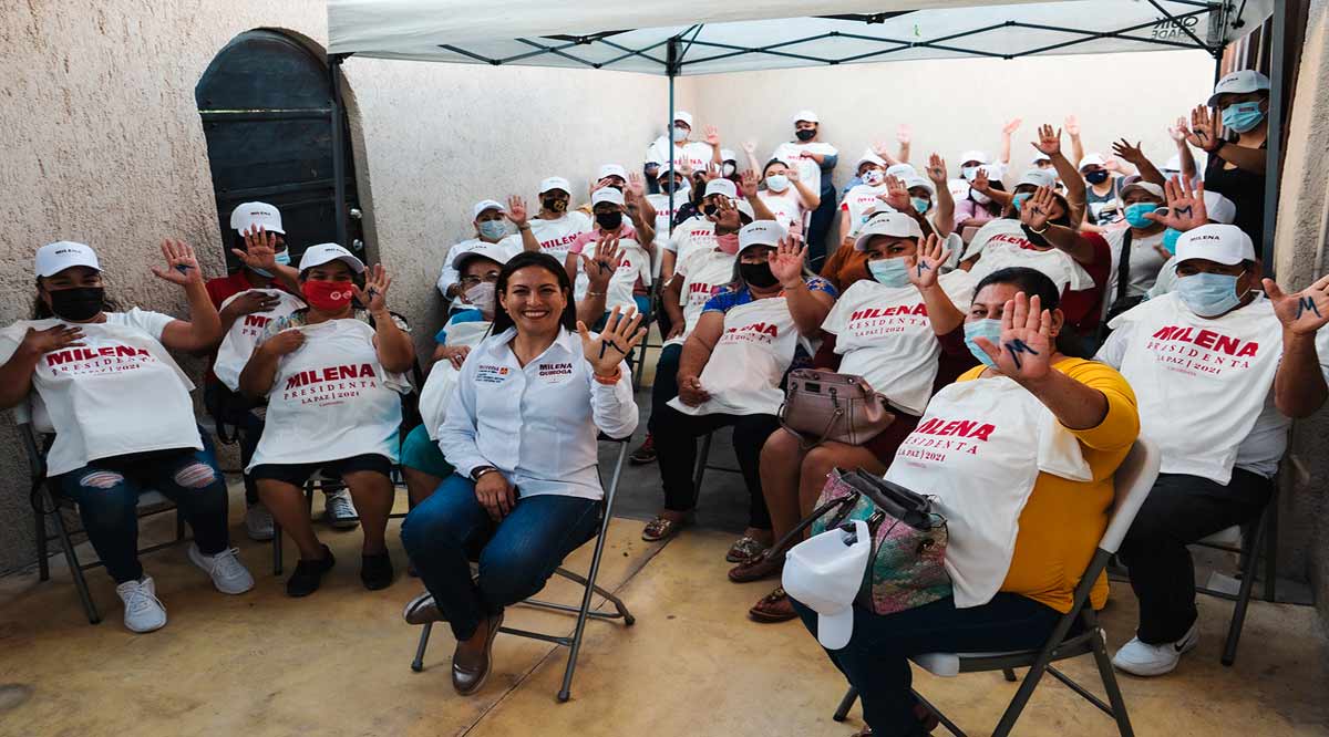 Se suman mujeres ex aliancistas a Milena Quiroga y candidatos de Morena-PT