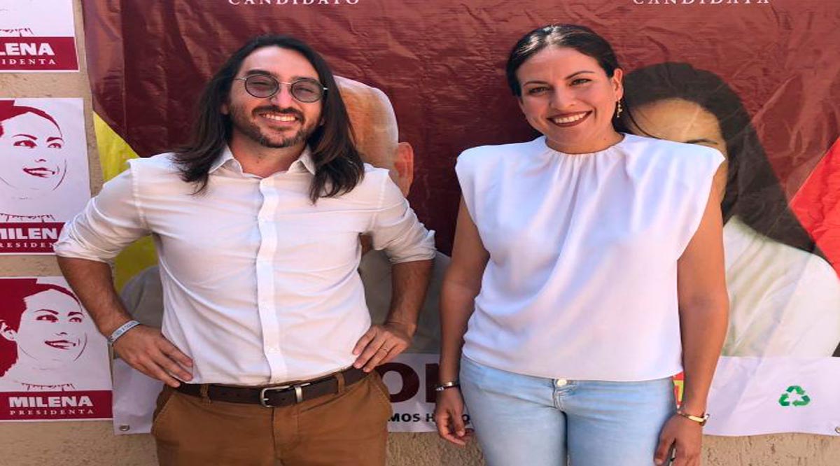Se suma Frank Aguirre a candidatura de Milena Quiroga