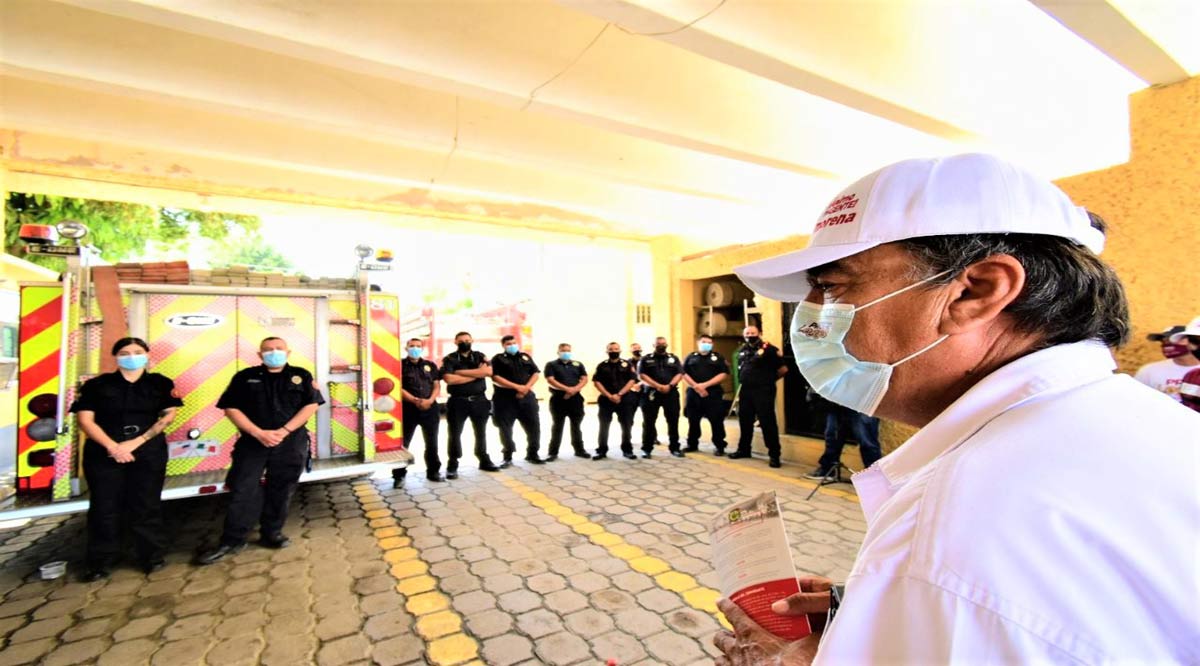 “Tendrán los bomberos de Los Cabos mi respaldo”: Oscar Leggs