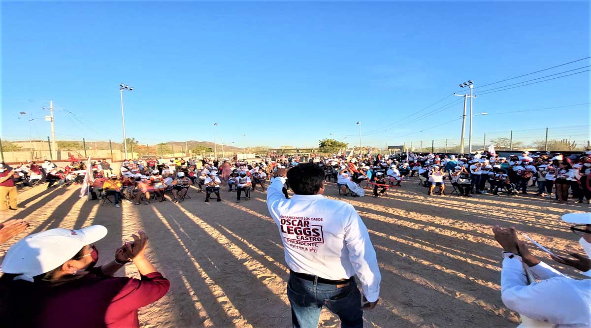 “En Los Cabos todos se sentirán seguros hasta en el último rincón del municipio”: Oscar Leggs