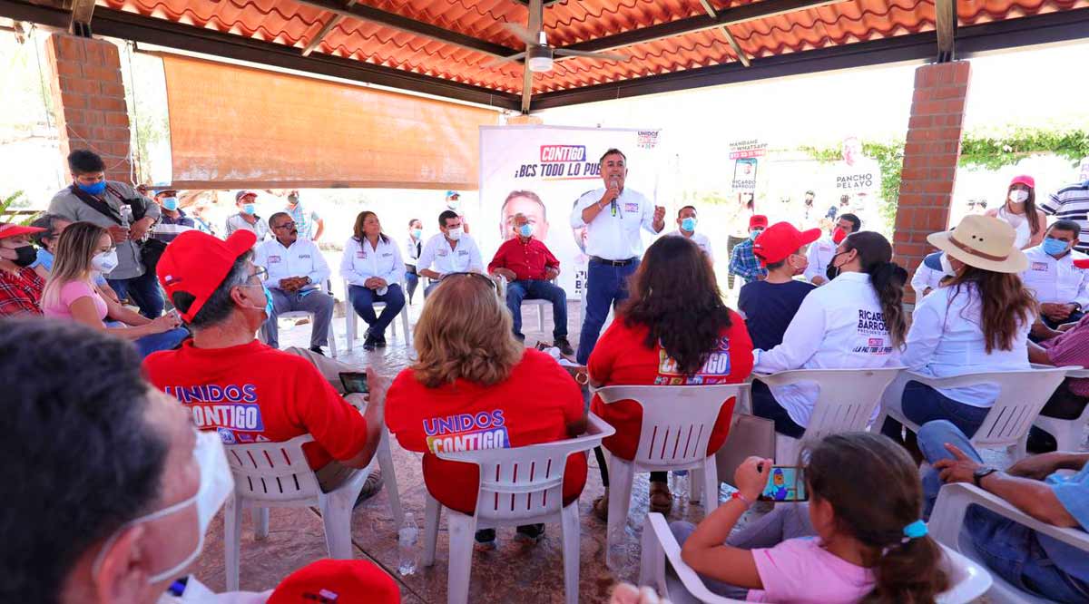 Manriquistas cierran filas en torno a la alianza Unidos Contigo; “nos une la defensa del futuro de BCS”: Pancho Pelayo