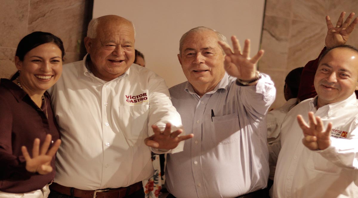 Refrendan Leonel Cota y Rubén Muñoz su compromiso con la 4T en BCS