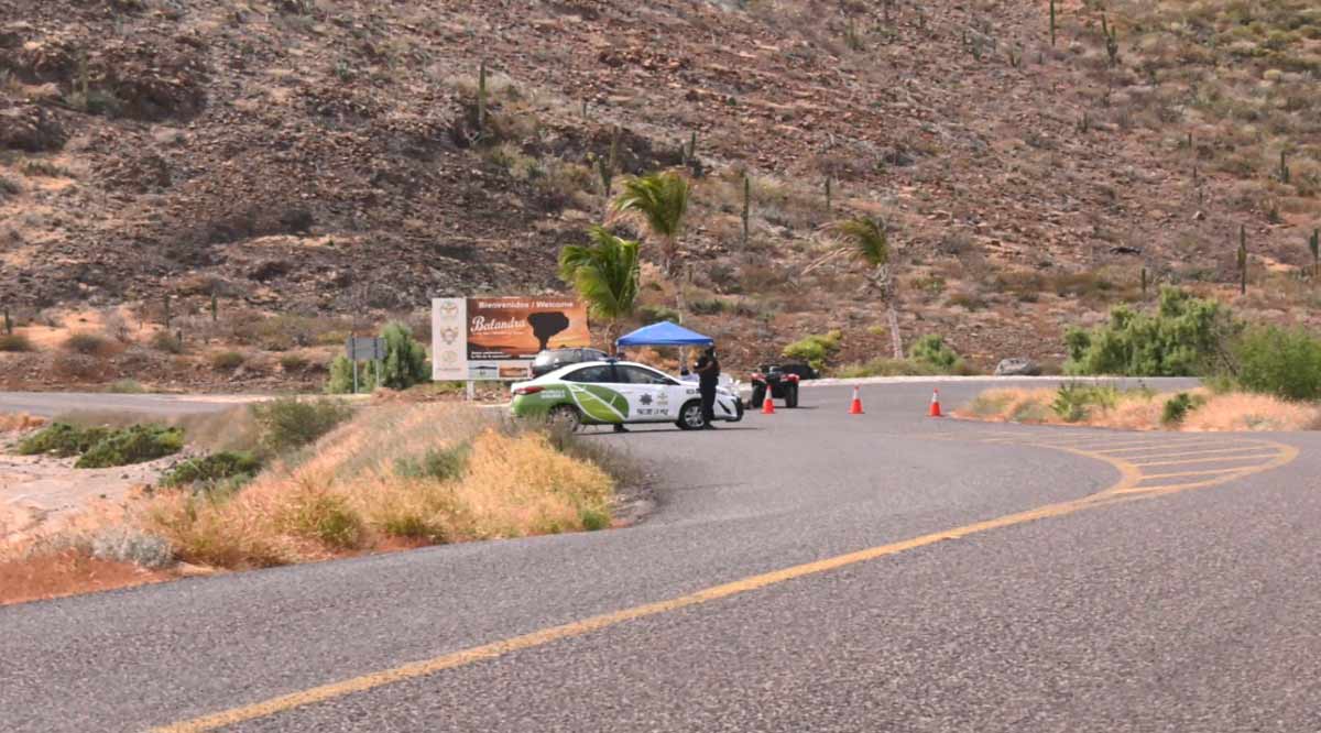 Con aforos del 50% se mantiene la vigilancia en las playas de La Paz