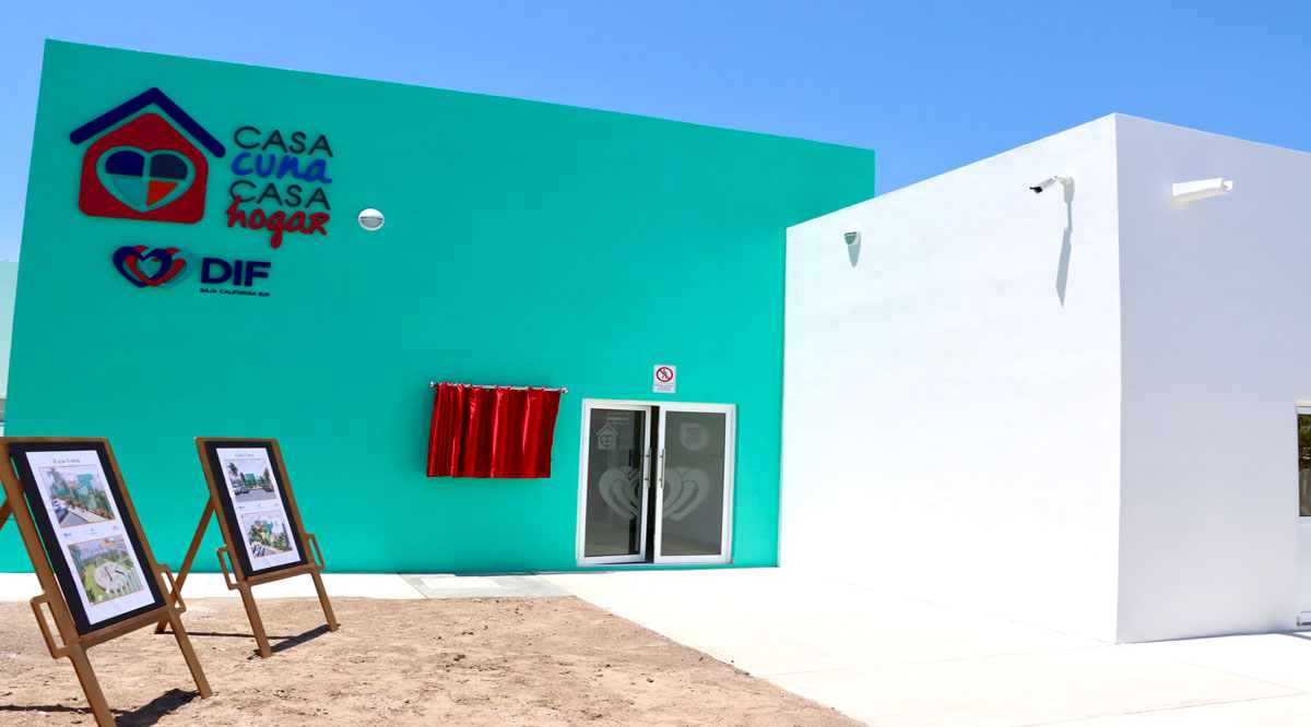 Entregan nueva Casa Cuna de BCS en La Paz