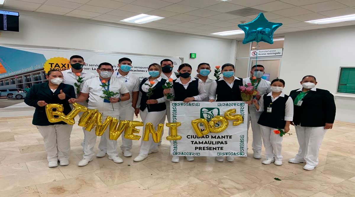 Llega personal de enfermería de Tamaulipas a sumarse a equipos de respuesta Covid-19 del IMSS en BCS