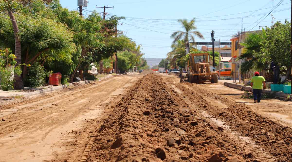 Pavimentarán vialidades en La Paz