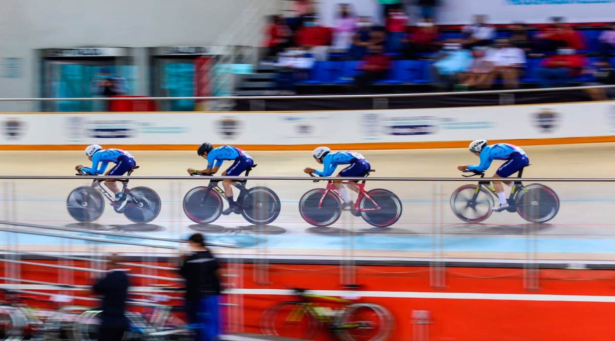 Sobresale equipo de BCS en el ciclismo de pista