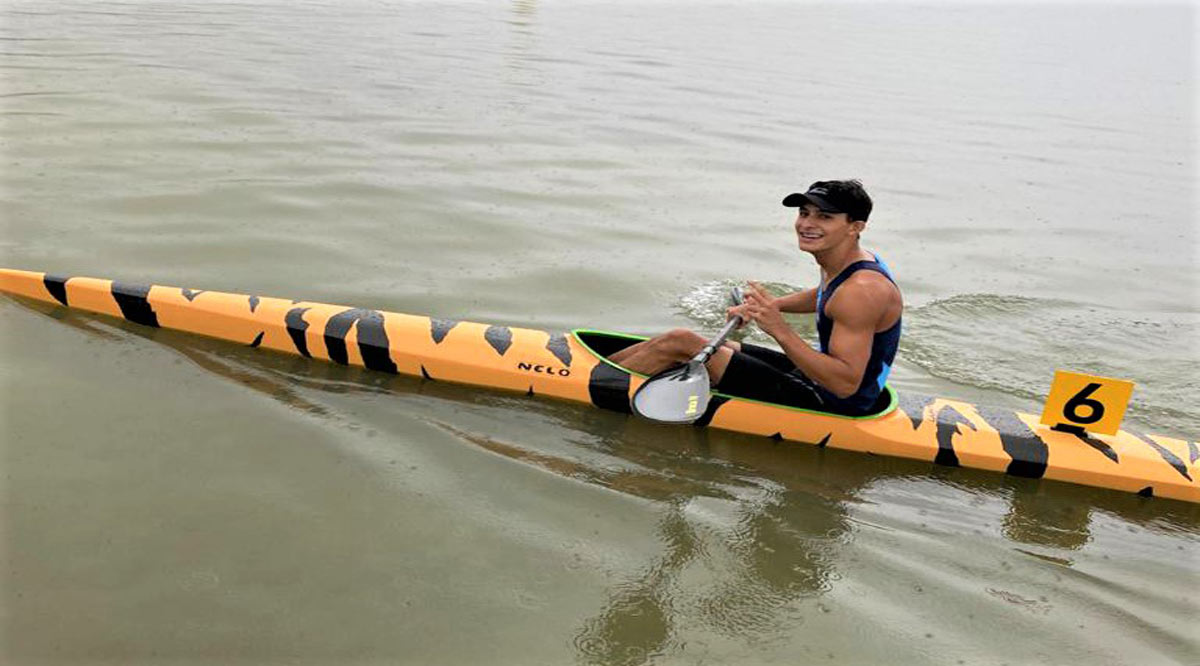 Plata para David Valdez en canotaje