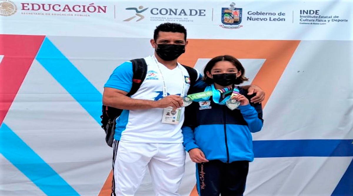 Obtuvieron dos platas en clavados Nelly Flores y Mateo Nolasco