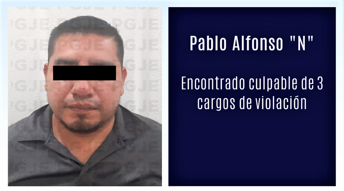 Encuentran a sujeto culpable de 3 cargos de violación en Loreto