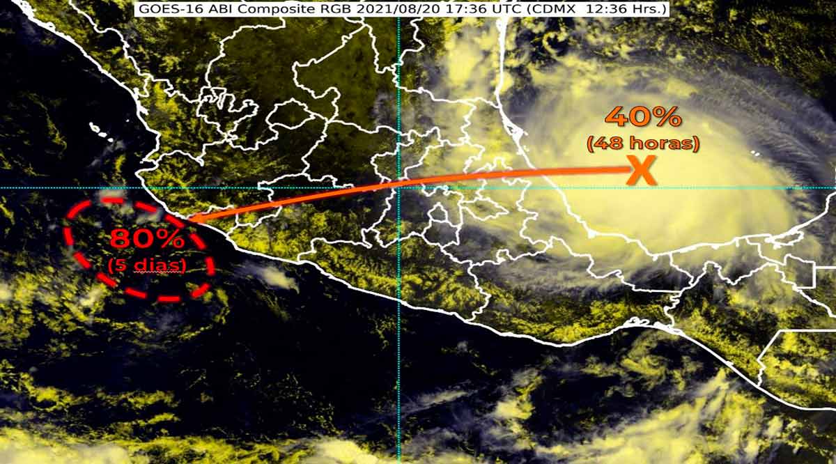 Huracán “Grace” sería interoceánico; impactará en Veracruz y llegaría a BCS