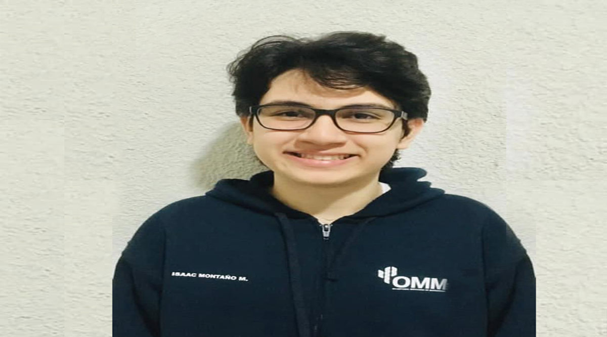 Obtuvo Isaac Montaño medalla de plata en categoría top de grupo en Olimpiada Internacional de Matemáticas