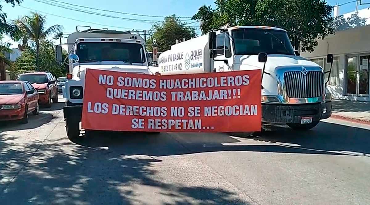Piperos ‘huachicoleaban’ agua; se hacían 200 viajes diarios de toma ilegal en La Paz