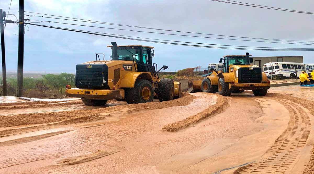 Se atienden 7 puntos críticos en vialidades de Los Cabos