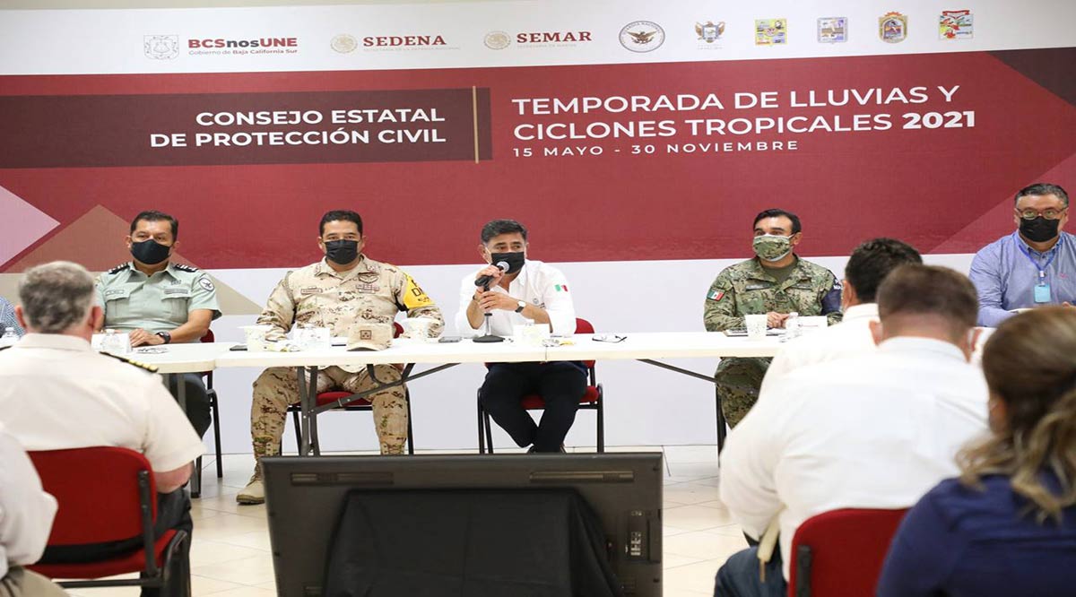 Da seguimiento el gobierno de BCS a la tormenta tropical “Pamela”