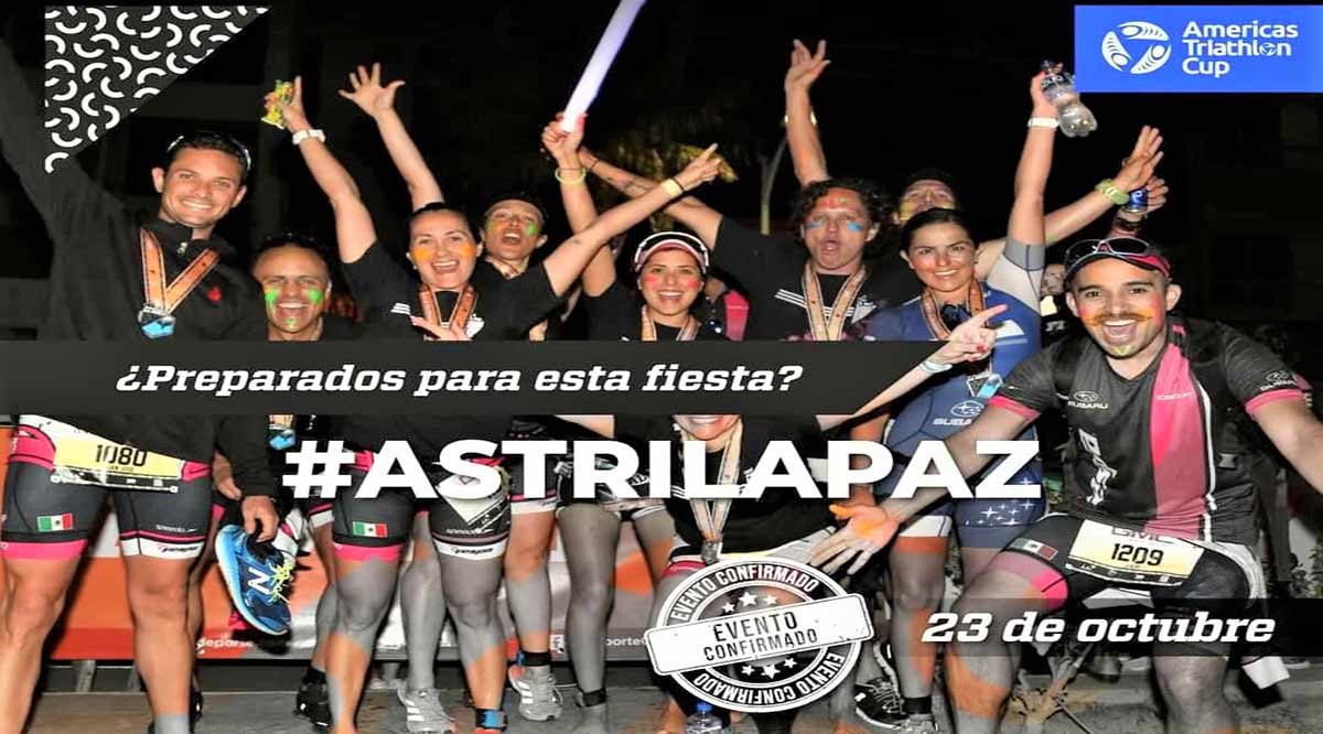 Realizarán el Triatlón AsTri La Paz 2021