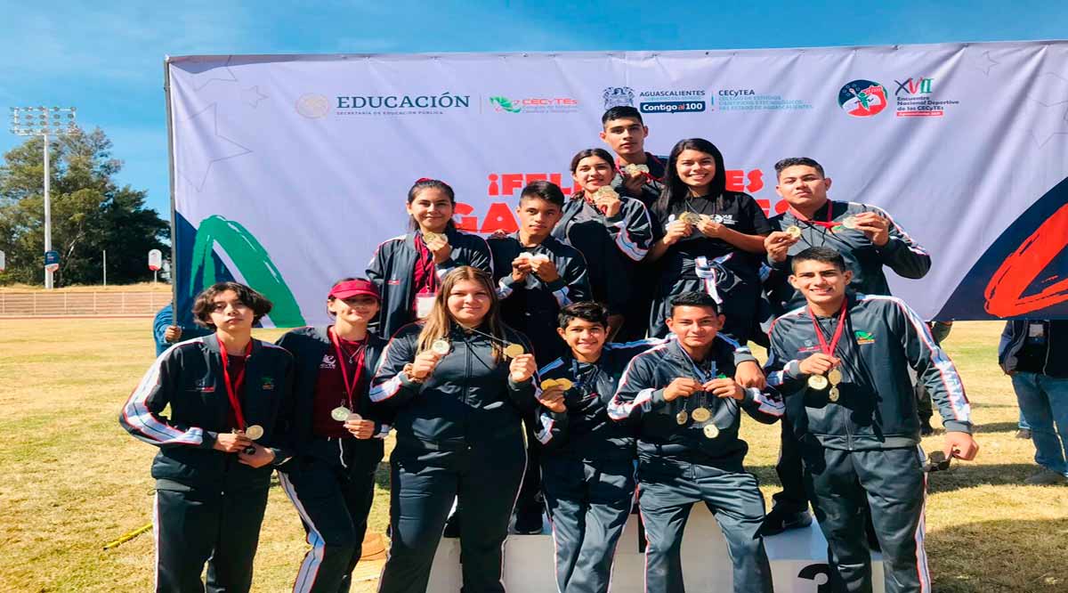 Se queda Cecyte de BCS con el campeonato nacional de atletismo