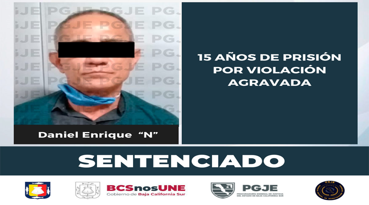 Sentenciado a 15 años de prisión por violación de una menor en La Paz Sentenciado a 15 años de prisión por violación de una menor en La Paz