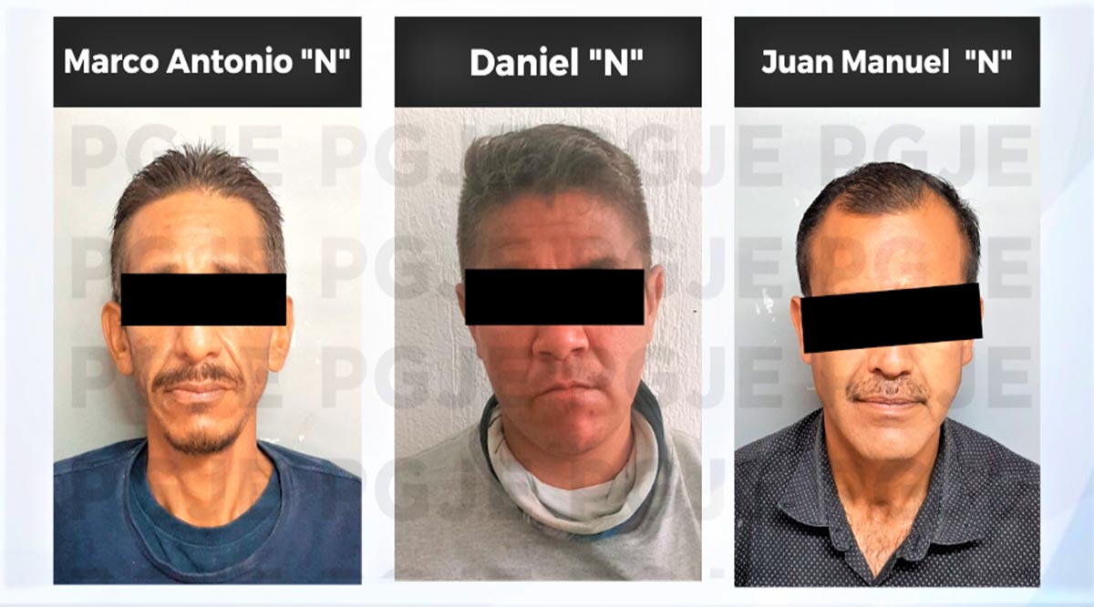 Detienen a 3 sujetos por la comisión de diversos delitos en La Paz y Los Cabos