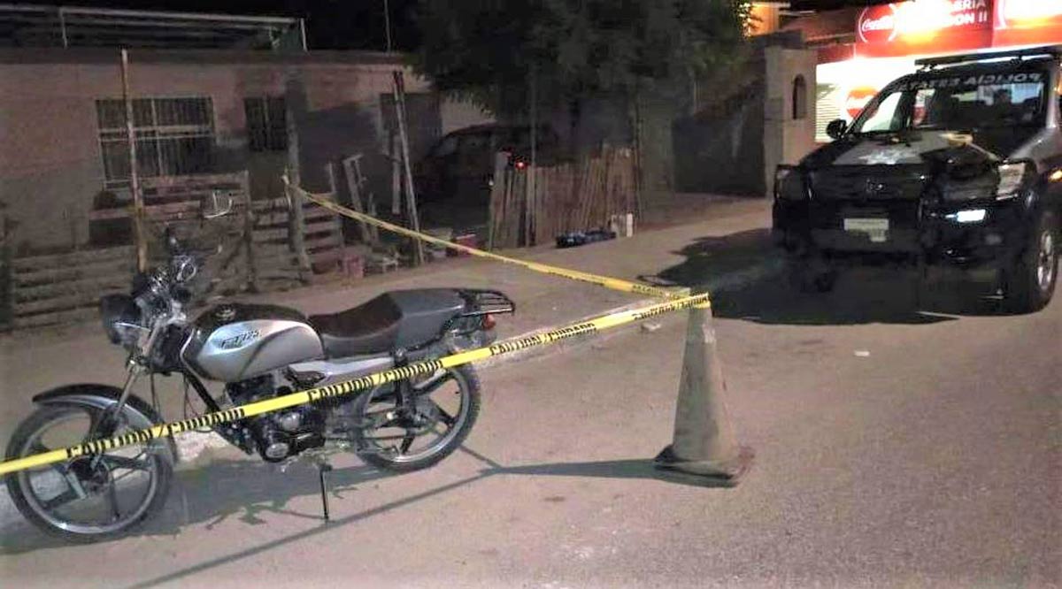 Capturan a sujeto que viajaba en motocicleta robada en La Paz