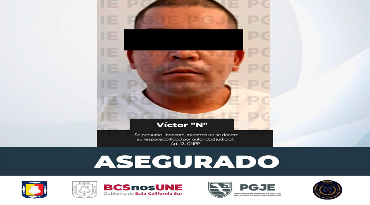 Detienen a sujeto en posesión de 1,625 dosis de cristal en La Paz