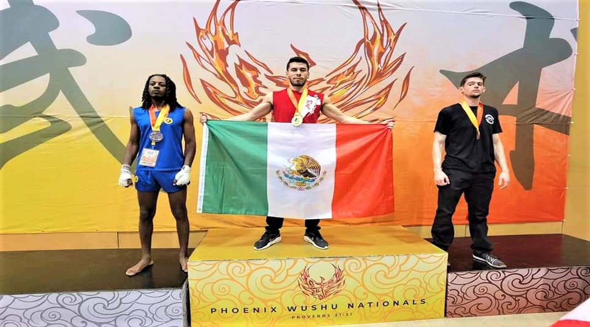 Obtuvo Martín Isacc Lieras el campeonato del torneo de Wu Shu Abierto en Phoenix