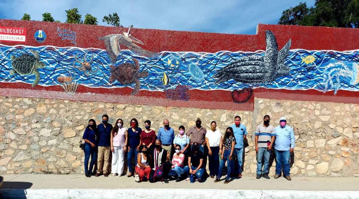 Inauguraron mural pictórico en la UABCS en Los Cabos