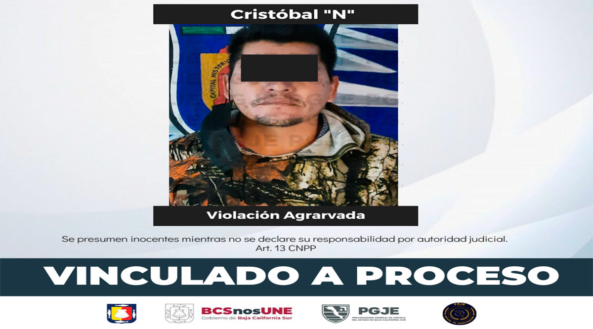 Vinculado a proceso sujeto por violación equiparada agravada en Loreto