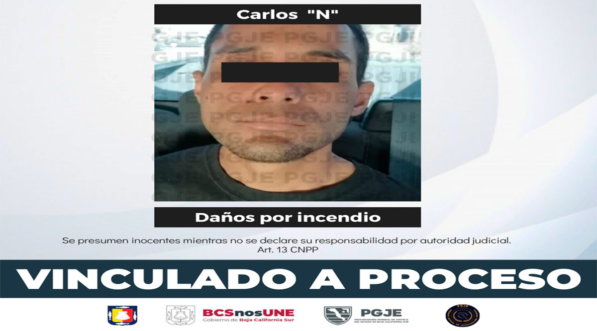 A proceso un sujeto por su probable responsabilidad del delito de daño agravado en La Paz