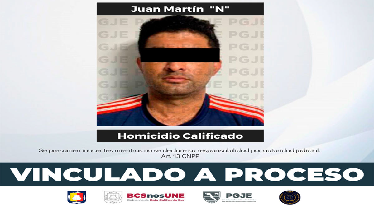 Vinculan a proceso a sujeto que privó de la vida a un taxista en La Paz Vinculan a proceso a sujeto que privó de la vida a un taxista en La Paz