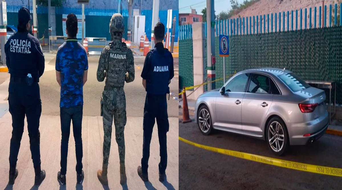 Aseguran en Pichilingue a sujeto con un vehículo con reporte de robo