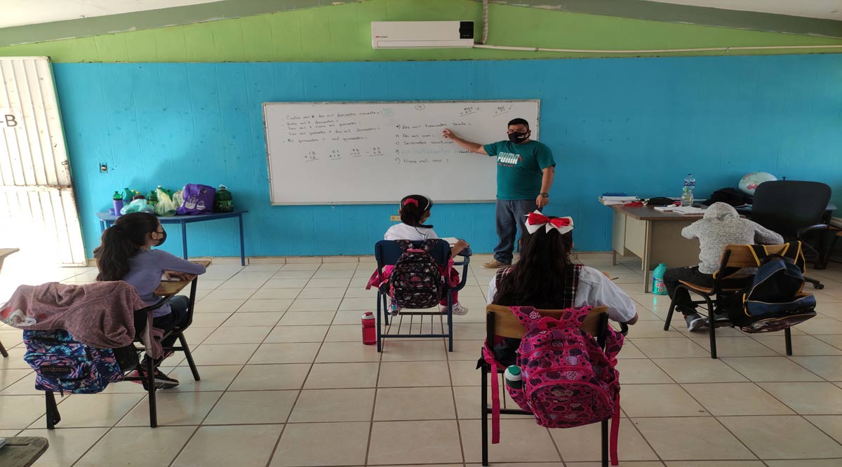 En BCS no llega ni al 50% de asistencia a clases presenciales en educación básica