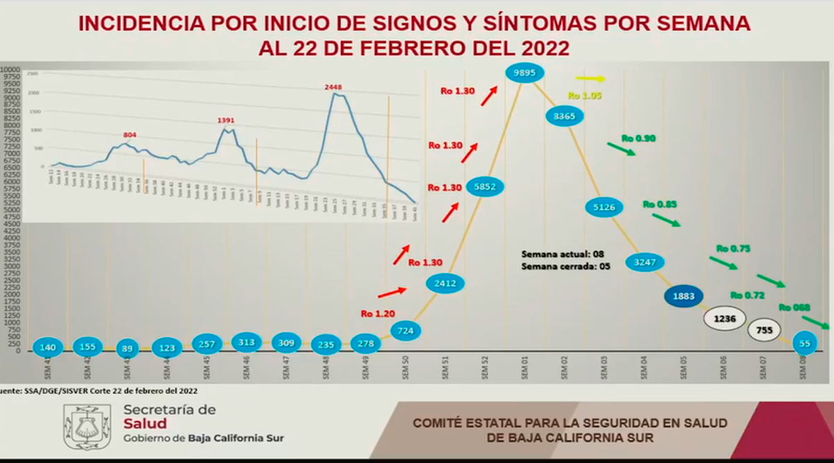 Con todo y descenso de contagios, las defunciones por Covid-19 continúan en BCS