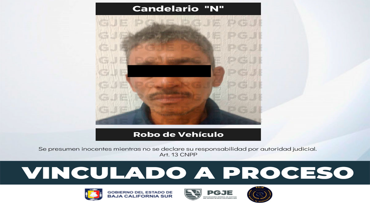 Vinculado a proceso por robo equiparado de una motocicleta en Los Cabos Vinculado a proceso por robo equiparado de una motocicleta en Los Cabos