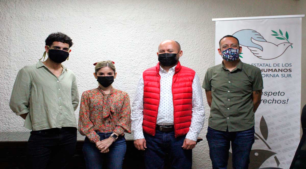 Refrenda la CEDH su compromiso con la comunidad LGTB+