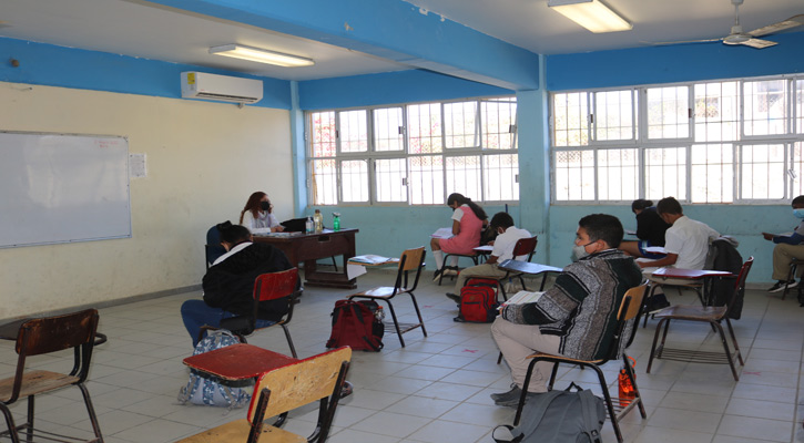 Han regresado a las aulas 110 mil estudiantes de educación básica, media superior y superior en BCS Han regresado a las aulas 110 mil estudiantes de educación básica, media superior y superior en BCS