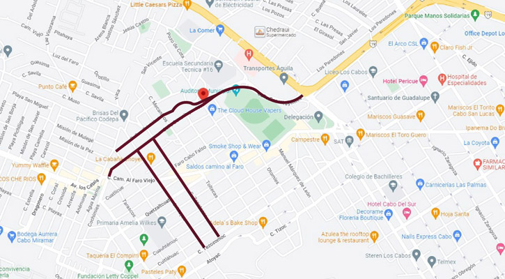 Se hará adecuaciones en pares viales Constituyentes y Demasías de San Cristóbal en CSL