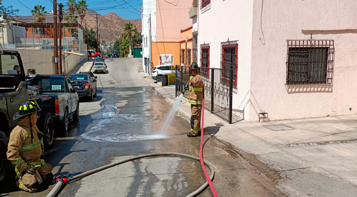 Acumulación de gasolina en la red de drenaje en colonia El Arenal de CSL provocó una explosión